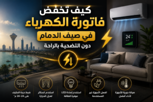 كيف تخفض فاتورة الكهرباء في صيف الدمام دون التضحية بالراحة